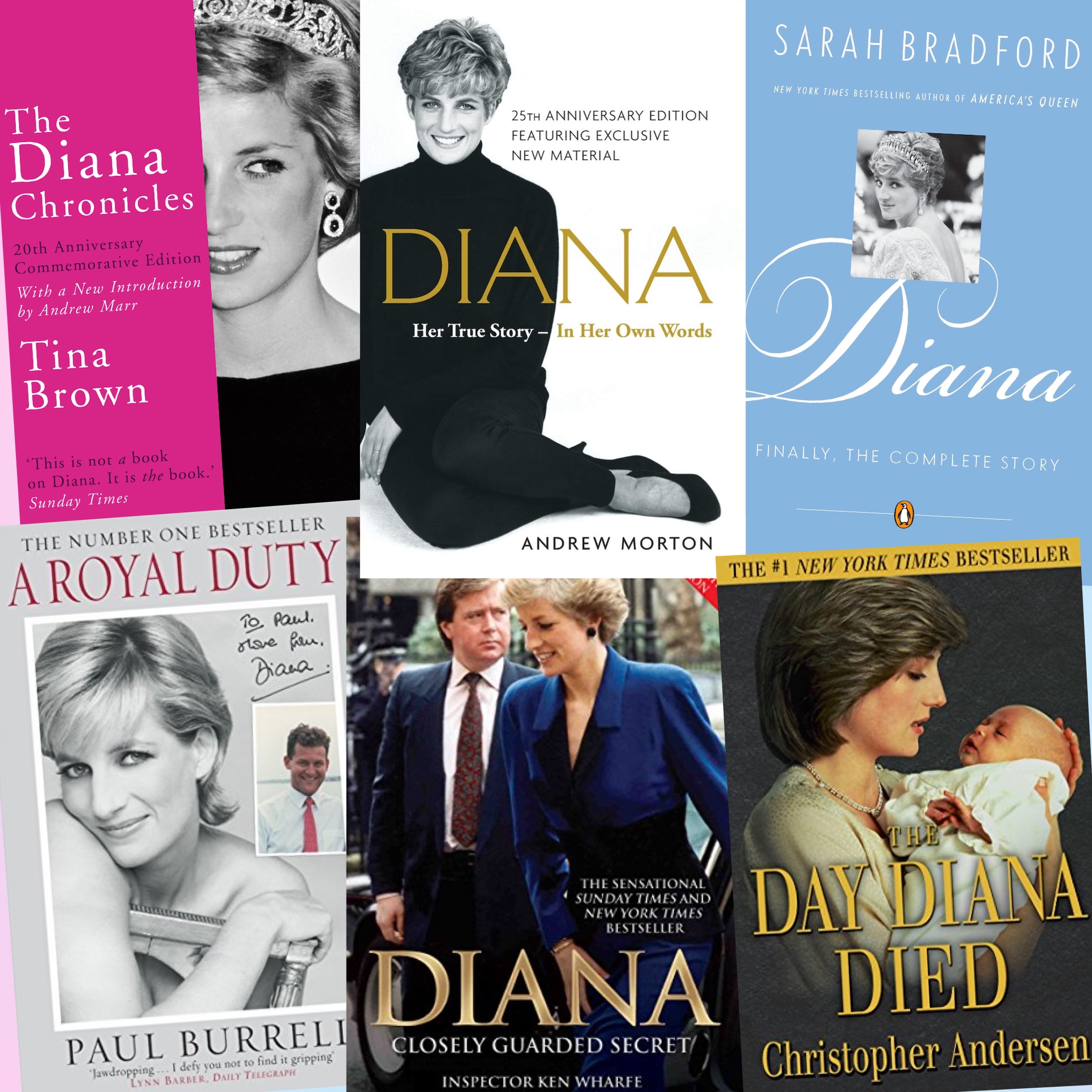 biography books about princess diana